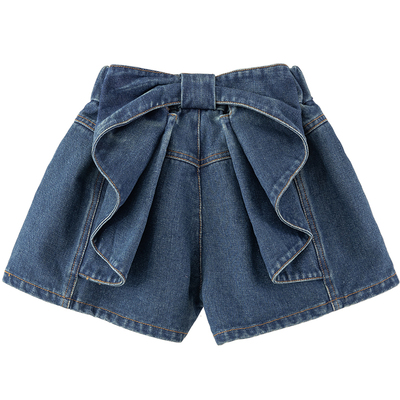 女童牛仔短裤夏季薄款