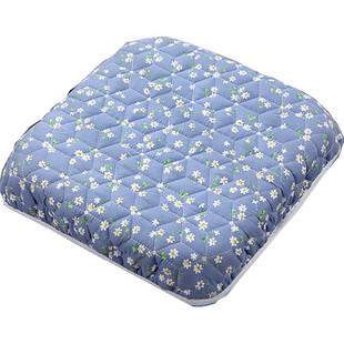 方凳子座套四季通用绑带固定餐厅饭店小吃部塑料方凳子坐垫软保暖