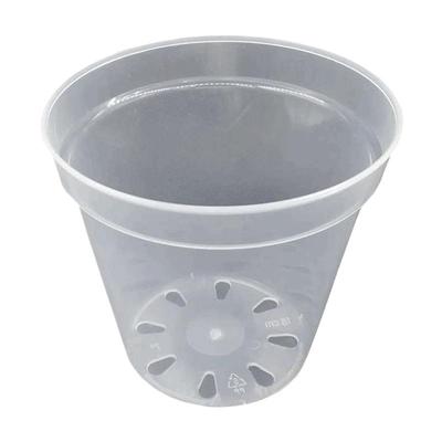 高透圆盆蝴蝶兰花塑料花盆