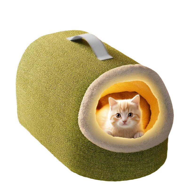 猫窝冬季保暖封闭式恒温加热猫屋