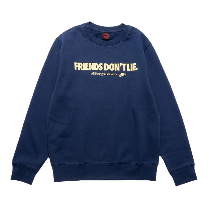 Nike Sportswear Club FW25圆领柔软舒适长袖卫衣男款IB5662-410