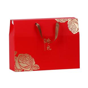 2025新款礼盒包装盒空盒通用团购坚果干果伴手礼品盒现货批发定制