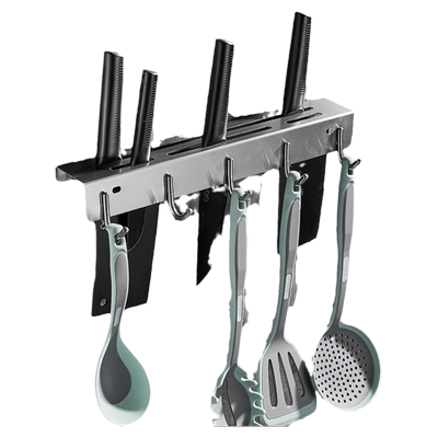304不锈钢厨房菜刀壁挂式置物架