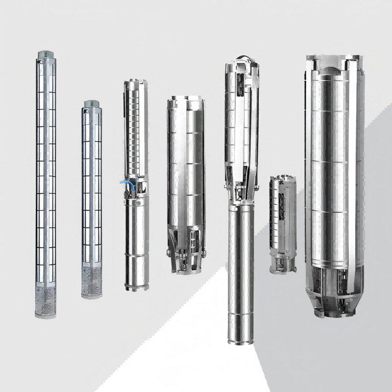 杭州南方水泵 SJ150-4-2  8寸电机不锈钢多级深井潜水电泵