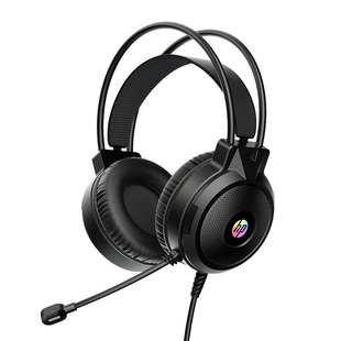 HP游戏耳机电竞头戴式有线耳机7.1环声效听声辩位三角洲打瓦专用