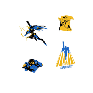 法拉法姬法老之鹰 守望先锋周边 车贴贴纸机箱贴行李箱贴摩托车贴