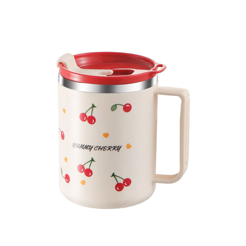2-3岁不锈钢吸管奶瓶高品质