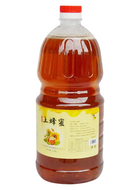 5斤装土蜂蜜桶装正宗野生
