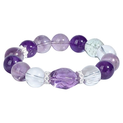 【纳万镜】与卿珠宝紫水晶手串