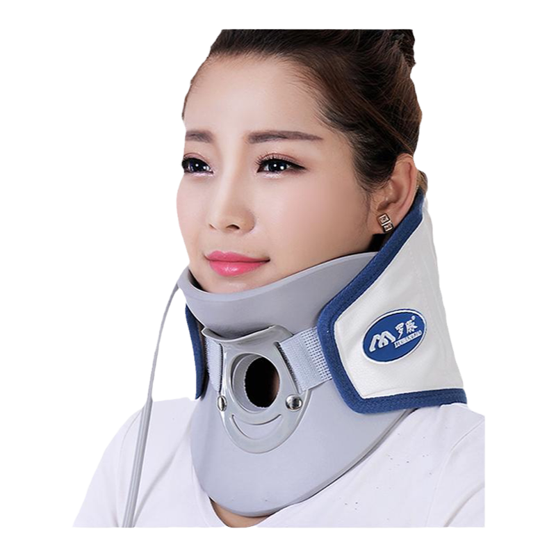 罗脉颈椎牵引器家用医用充气牵引器拉伸颈椎仪脖子矫正护颈托便携