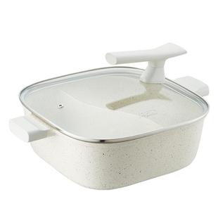 爱仕达火锅鸳鸯锅加深加厚不粘锅火锅盆家用汤锅电磁炉明火专用锅