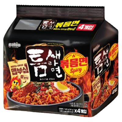 paldo极地麻辣泡菜拉面韩国
