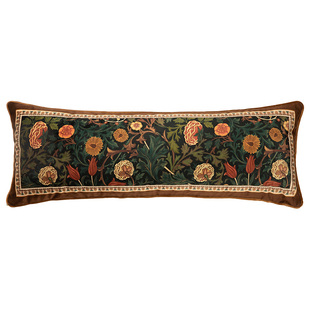 范居态度凯茜美式复古长条沙发大腰枕床头大靠枕靠垫夹腿抱枕枕套