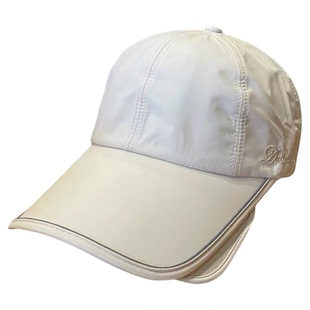 夏季透气遮阳帽女防晒防紫外线大帽檐遮脸显脸小可扎高马尾棒球帽