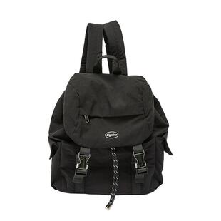 三福背包春季城市运动甜酷大容量五金多口袋双肩包女包516715