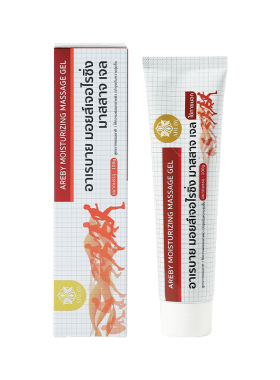 泰国AREBY酸痛膏温热感身体按摩凝胶舒缓按摩膏身体放松100g正品