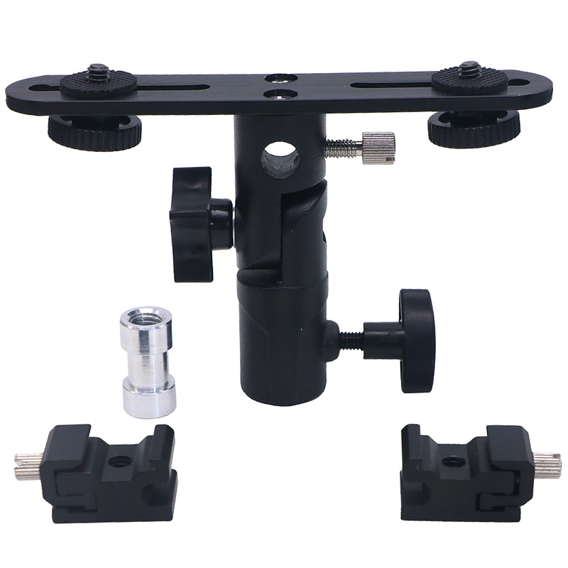 相机摄影摄像补光灯支架 机顶热靴闪光灯底座灯架 相机转接头转换