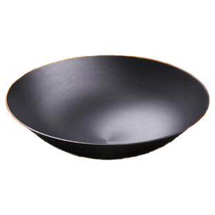 农村传统大铁锅无涂层不生锈加厚老式铸铁锅家用柴火灶炒菜生铁锅