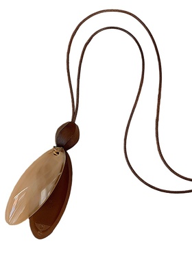 新中式复古禅意长款项链女