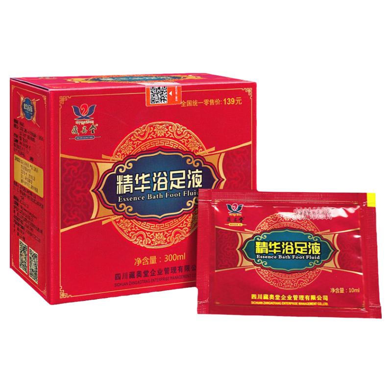 四川藏奧堂精華足浴液泡腳藥包女