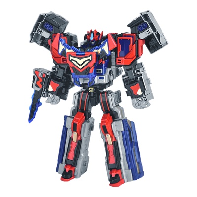 正版炫卡斗士玄铁战神变形机器人玩具男孩炫铁金刚选3旋4雪W战士2