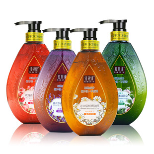 红贝缇玫瑰/洋甘菊/薰衣草/茶树液体精油皂520ml两瓶送两面针牙膏