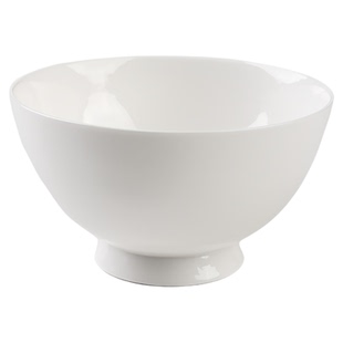 依山石坊一级骨瓷如意碗面碗饭碗家用高脚碗防烫简约酒店陶瓷餐具