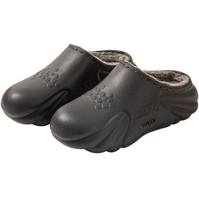 远港EVA防水棉拖鞋防滑保暖厚底