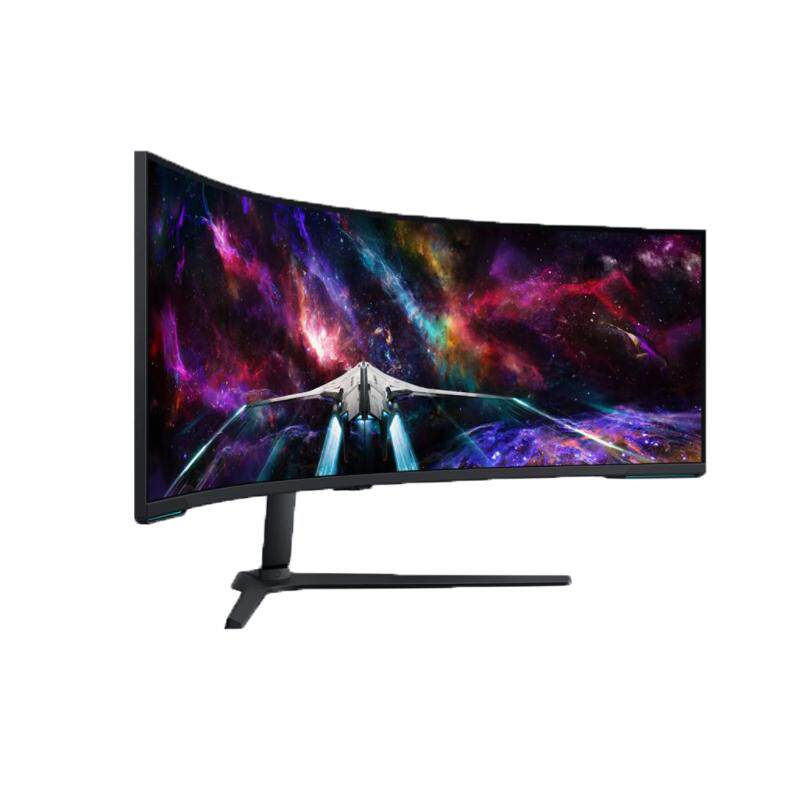 三星57英寸MINILED 4K240Hz曲面带鱼屏8K电脑显示器G9 S57CG954NC