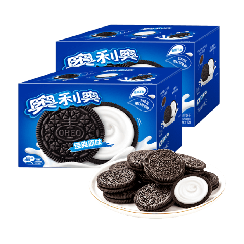 奧利奧夾心餅干經(jīng)典原味582g*2