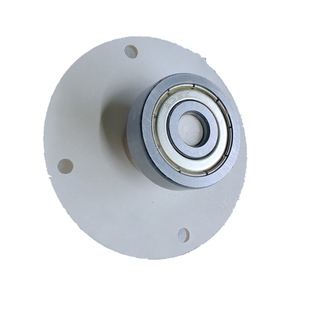 贯流风轮轴承风幕机叶轮轴承座空调页轮底座带轴承塔扇维修配件