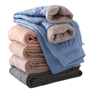 罗蒙儿童保暖裤男校服神器女童加绒裤子冬宝宝加厚羊毛棉裤一体绒