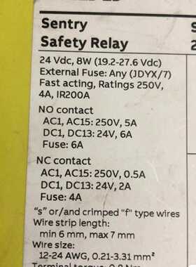 议价正品安全继电器  SSR10 24VDC，8w BSR