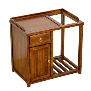 实木小型泡茶烧水壶一体茶几客厅家用小户型简约茶桌子办公室茶台