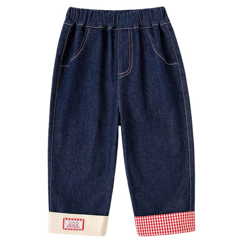 嘟嘟家儿童防褪色牛仔裤春秋女童裤子