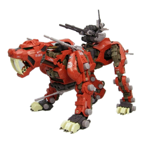 【希桐模玩屋】现货BT黑骑士 ZOIDS 索斯机械兽 红色长牙虎剑齿虎