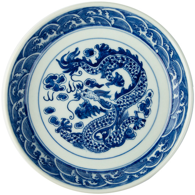 陶瓷壶承三勤堂青花高档茶具