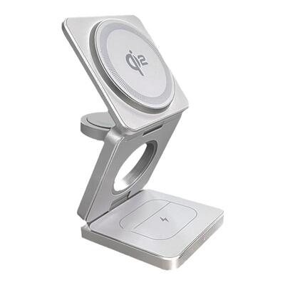 Magsafe三合一qi2无线充金属
