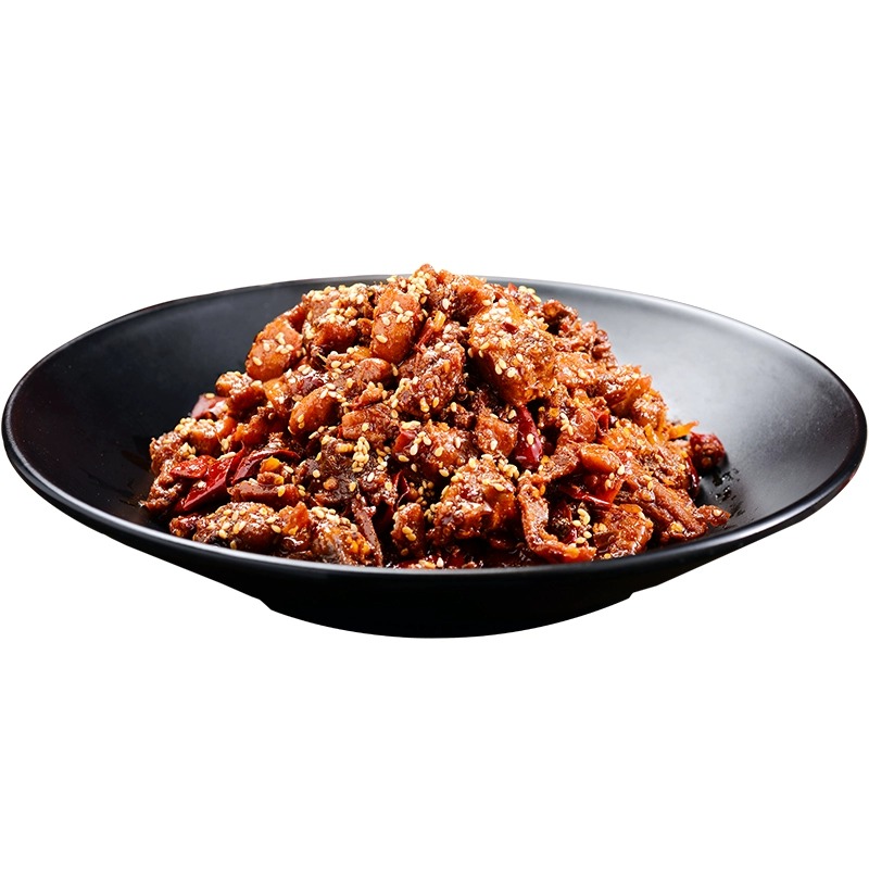 蓉熙匯香辣冷吃牛肉150g四川特產(chǎn)牛肉干開袋即食熟食小吃辣味肉干