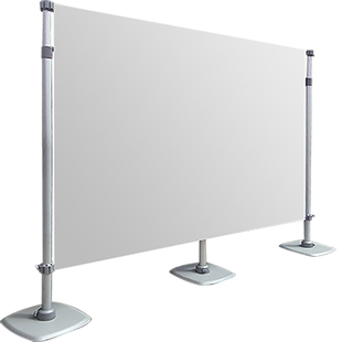 快展架伸缩签名墙舞台背景支架铝合金拉网大型海报喷绘广告布定制