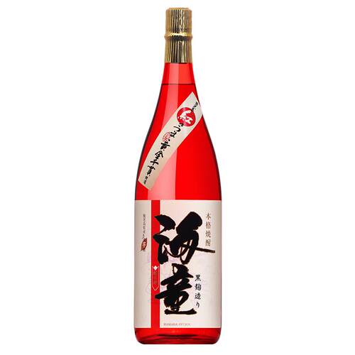 日本原装进口 海童烧酒 祝之赤本格烧酎1.8L 鹿儿岛烧酒 蒸馏酒