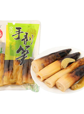 安吉特产即食泡椒手剥笋老汤味手剥脆笋冬笋尖竹笋低脂新鲜山椒