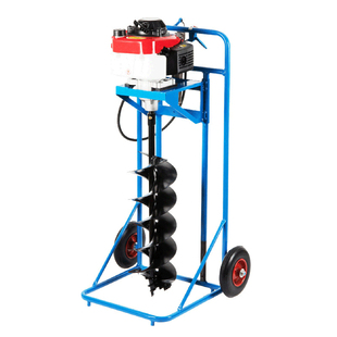 雅马哈引擎地钻挖坑机汽油打孔机小型栽树种植打桩机钻土机钻地机