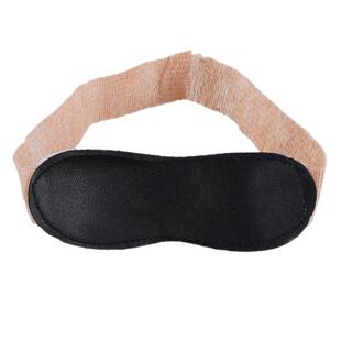 宝宝照蓝光眼罩新生的婴儿防蓝光眼罩照红蓝光灯婴儿光疗眼罩黑色