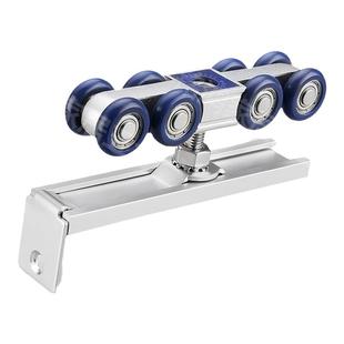 缓冲吊轨厨房推拉门轨道吊轮吊趟门移门导轨全套配件木门带阻尼器