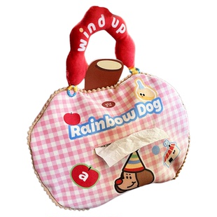 车抽纸盒工位悬挂纸巾袋纸抽盒车内可爱创意装饰汽车装饰纸巾挂袋