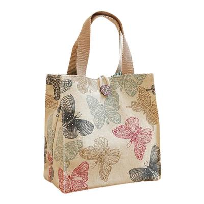 帆布手提袋上班族带饭盒便当袋