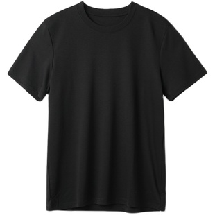 50支液氨匹马全棉 男士纯棉圆领短袖 凉感全棉T恤衫上衣 夏款男装