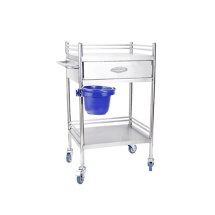 不锈钢治疗车医用推车器械车小推车换药手术输液车纹绣美容护理车