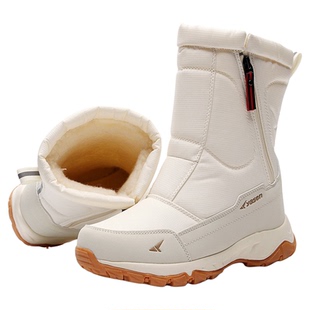 冬季新款雪地靴女款加厚户外加绒高帮棉鞋防水防滑保暖中短筒靴子